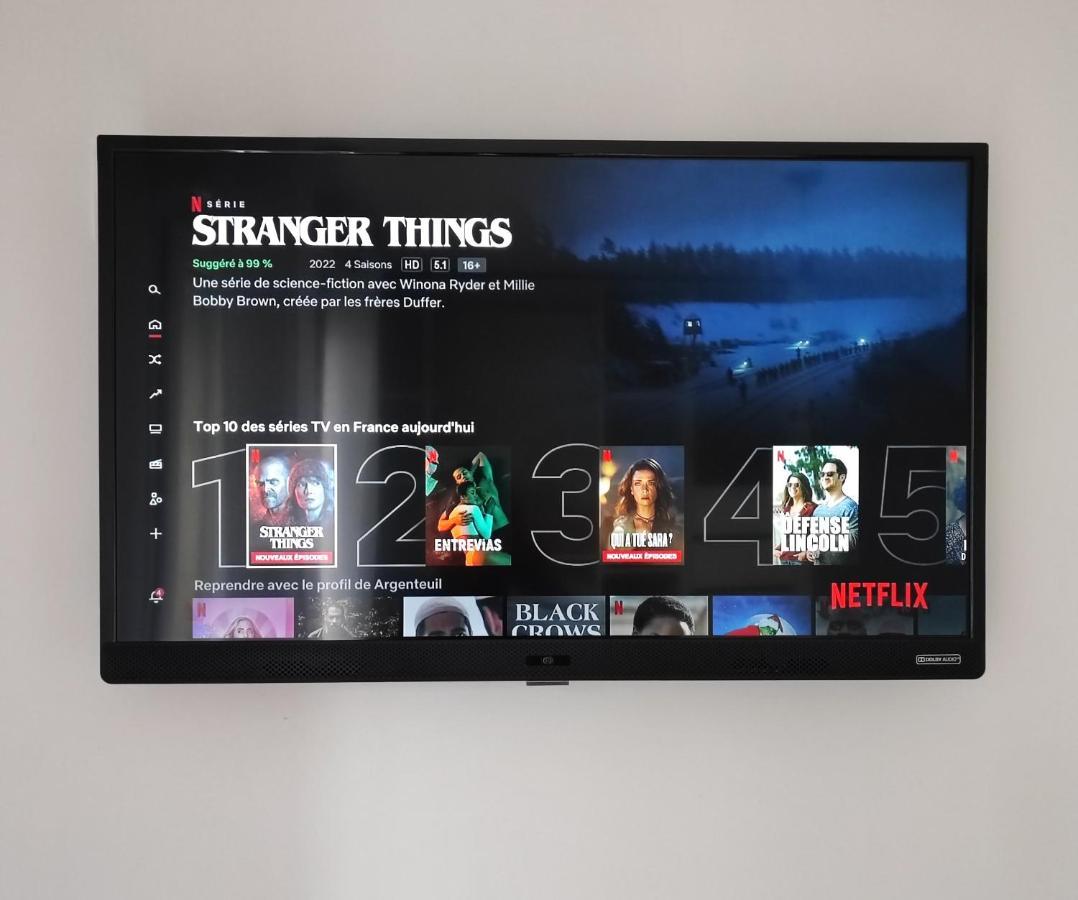 Chic Et Moderne+Wifi+Netflix Apartment Argenteuil Luaran gambar